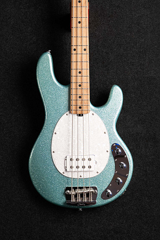 Бас-гитара Sterling StingRay RAY34-SSK, Seafoam Sparkle - купить в "Гитарном Клубе"
