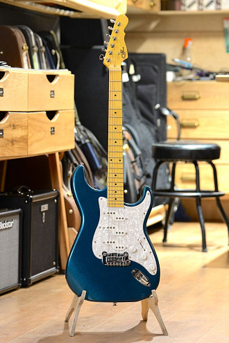 Электрогитара G&L Tribute Comanche Emerald Blue MP Poplar - купить в "Гитарном Клубе"