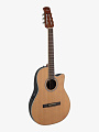 Классическая гитара Ovation Applause AB24CC-4S Balladeer Mid Cutaway Nylon - купить в "Гитарном Клубе"