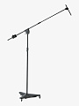 Микрофонная стойка K&M 21430-500-55 оверхедная "журавль", на колёсах, чёрная, 1340-2210 мм - купить в "Гитарном Клубе"