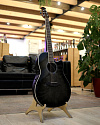 Электроакустическая гитара Ovation CS24P-TBBY Celebrity Standard Plus Mid Cutaway Trans Black Flame  - купить в "Гитарном Клубе"