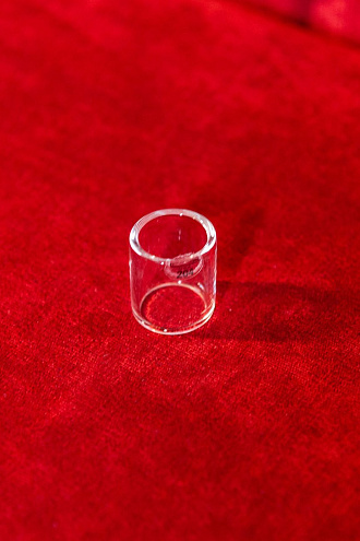 Слайд Dunlop 204 Tempered Glass Medium Knuckle - купить в "Гитарном Клубе"