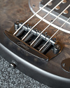Бас-гитара Sterling StingRay RAY34-PB, Poplar Burl Top, Trans Black - купить в "Гитарном Клубе"