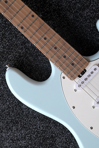 Электрогитара Sterling Cutlass HSS Daphne Blue Satin - купить в "Гитарном Клубе"