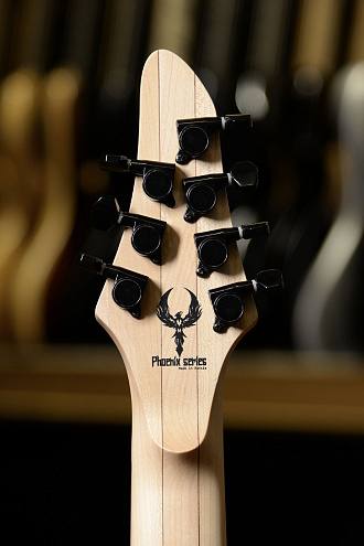 Электрогитара Inspector Phoenix 7 multiscale Neon Red - купить в "Гитарном Клубе"