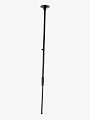 Микрофонная стойка K&M 22160-300-55 прямая, чёрная, с креплением к потолку - купить в "Гитарном Клубе"
