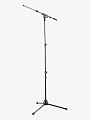 Микрофонная стойка K&M 25200-300-55 "журавль", чёрная, 620-1470 мм - купить в "Гитарном Клубе"