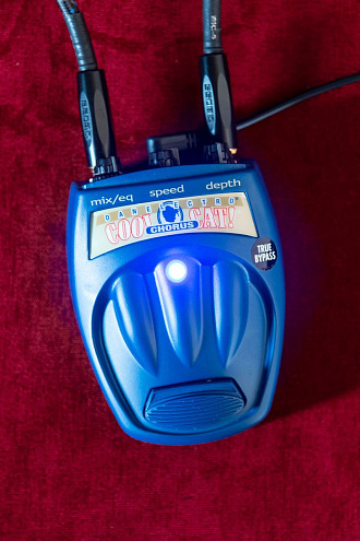 Гитарная педаль Danelectro CC1 Cool Cat, Chorus - купить в "Гитарном Клубе"