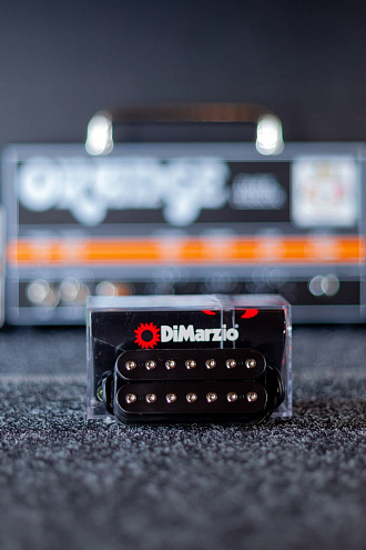 Гитарный звукосниматель 7-струнный DiMarzio DP713BK Titan 7, Neck - купить в "Гитарном Клубе"