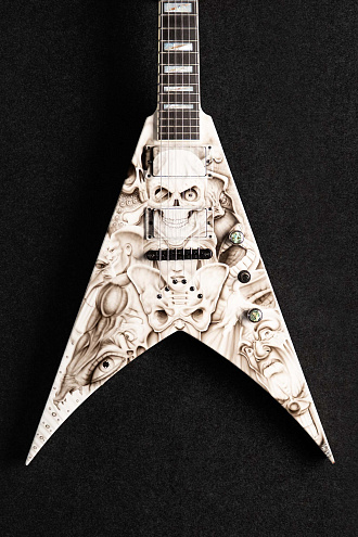 Электрогитара Jackson King V Usa Select Custom Shop KV2T by J. Grez