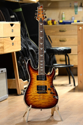 Электрогитара Schecter Omen Extreme-6 Vintage Sunburst - купить в "Гитарном Клубе"