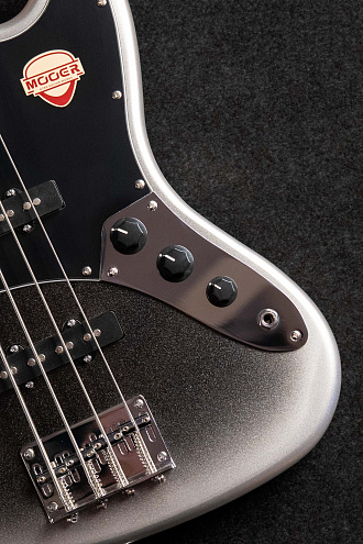 Бас-гитара Mooer MBJ412 Dark Silver - купить в "Гитарном Клубе"