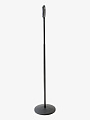 Микрофонная стойка K&M 26250-300-55 с круглым основанием, чёрная, 1055-1750 мм - купить в "Гитарном Клубе"