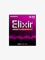 Струны для акустической гитары Elixir Nanoweb 11052, Bronze, 12-53 - купить в "Гитарном Клубе"