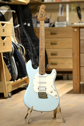 Электрогитара Sterling Cutlass HSS Daphne Blue Satin - купить в "Гитарном Клубе"