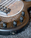 Бас-гитара Sterling StingRay RAY34-PB, Poplar Burl Top, Trans Black - купить в "Гитарном Клубе"