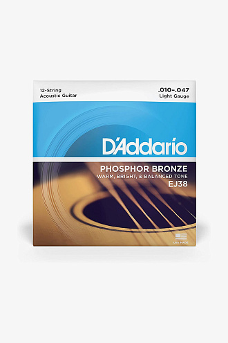 Струны для 12-струнной акустической гитары D