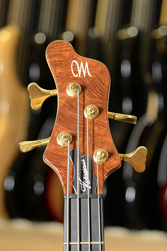 Бас-гитара Mayones Victorious 4 Custom Redwood NAT-G - купить в "Гитарном Клубе"