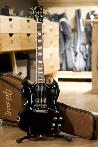 Электрогитара Gibson SG Standard Ebony - купить в "Гитарном Клубе"