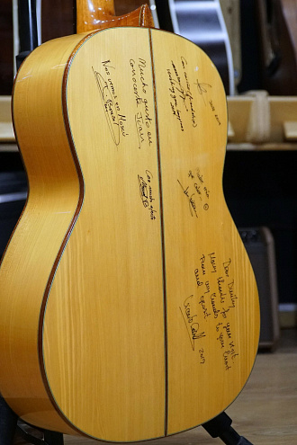 Фламенко гитара мастера Vicente Carillo 2019 г.в - купить в "Гитарном Клубе"