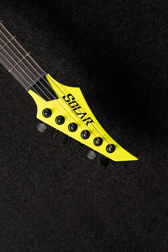 Электрогитара Solar Guitars A2.6LN Lemon Neon - купить в "Гитарном Клубе"