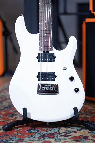 Электрогитара Music Man JP6, именная модель John Petrucci, White Pearl - купить в "Гитарном Клубе"