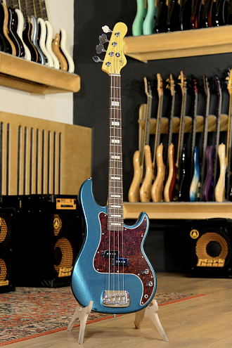Бас-гитара G&L Tribute LB-100 Emerald Blue RW Poplar - купить в "Гитарном Клубе"