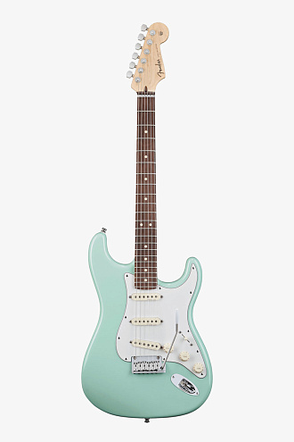 Электрогитара Fender Custom Shop Stratocaster Surf Green, именная модель Jeff Beck - купить в "Гитарном Клубе"