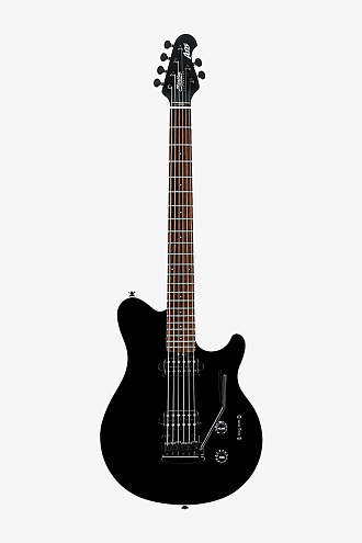 Электрогитара Sterling Axis Black with White - купить в "Гитарном Клубе"