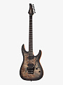 Электрогитара Schecter C-6 FR PRO, Charcoal Burst - купить в "Гитарном Клубе"