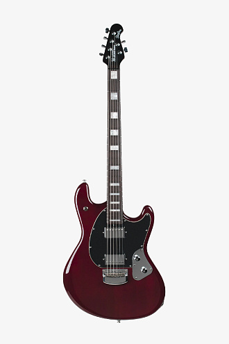 Электрогитара Music Man Stingray Oxblood Baritone - купить в "Гитарном Клубе"