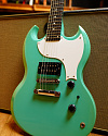 Электрогитара Gibson SG-X Caribbean Blue, 1998 - купить в "Гитарном Клубе"