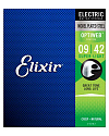 Струны для электрогитары Elixir 19002 OPTIWEB, 9-42 - купить в "Гитарном Клубе"