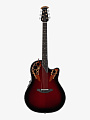 Электроакустическая гитара Ovation C1778LX-BCB Custom Elite LX USA Black Cherry Burst - купить в "Гитарном Клубе"